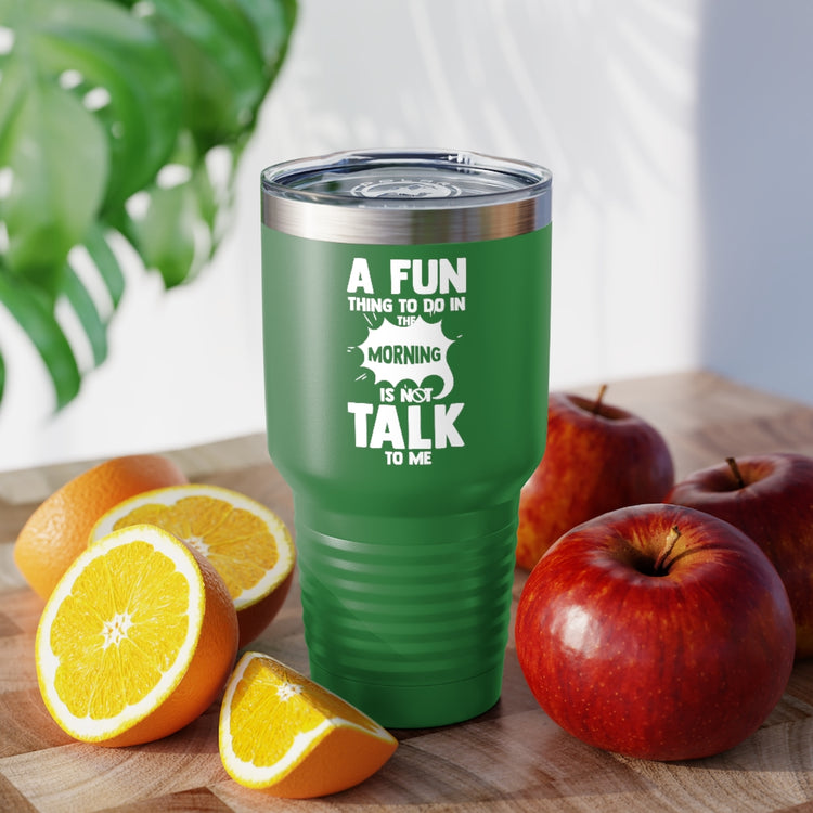 30oz Tumbler Stainless Steel Colors Hilarious People Preferring Quietness Loners Expression Pun Humorous Introverts