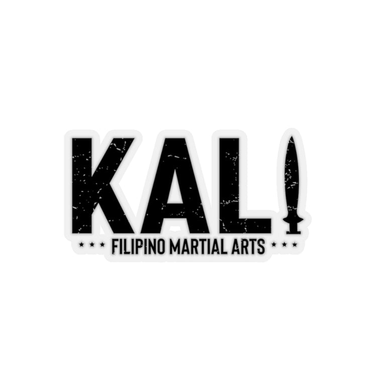 Sticker Decal Humorous Kali Filipino Martial Arts Ring Fighting Lover Novelty Combat Sports Stickers For Laptop Car