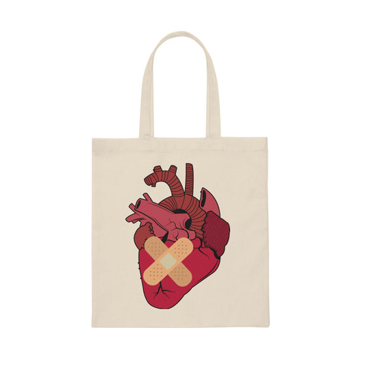 Novelty Cardiologist Cardiology Surgery Section Recuperation Hilarious Cardiac Cardiovascular Treatment Relieve Canvas Tote Bag