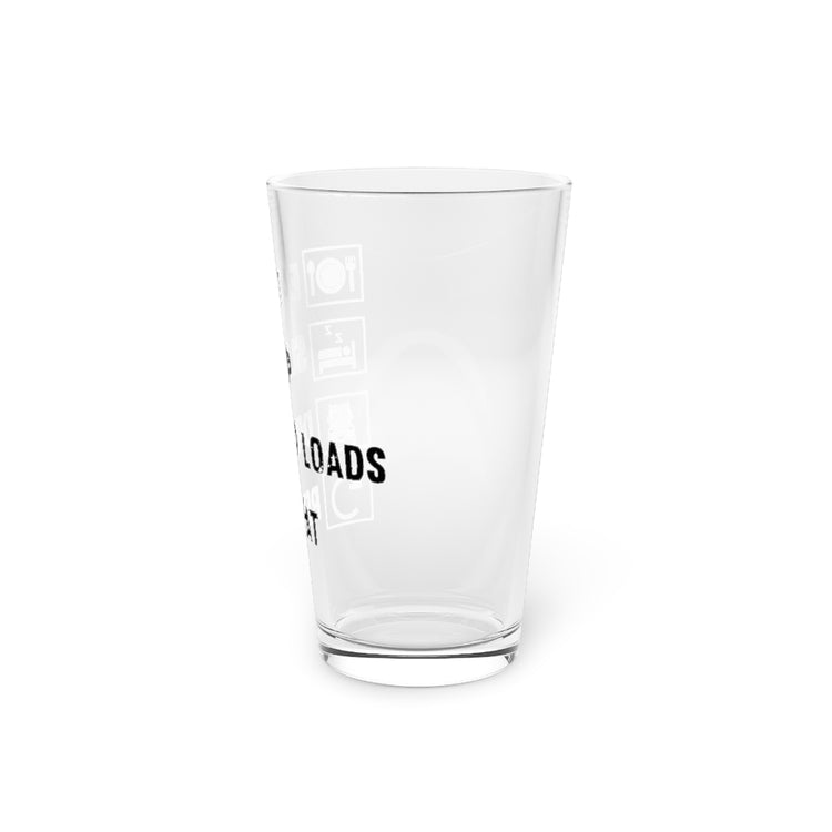 Beer Glass Pint 16oz Humorous Sarcasm Vintage Driving Automobile Truck Enthusiast Hilarious