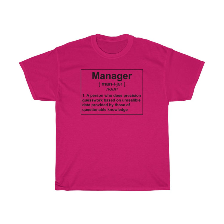 Novelty Manager Meaning Supervisor Administrator Leaders Hilarious Executive