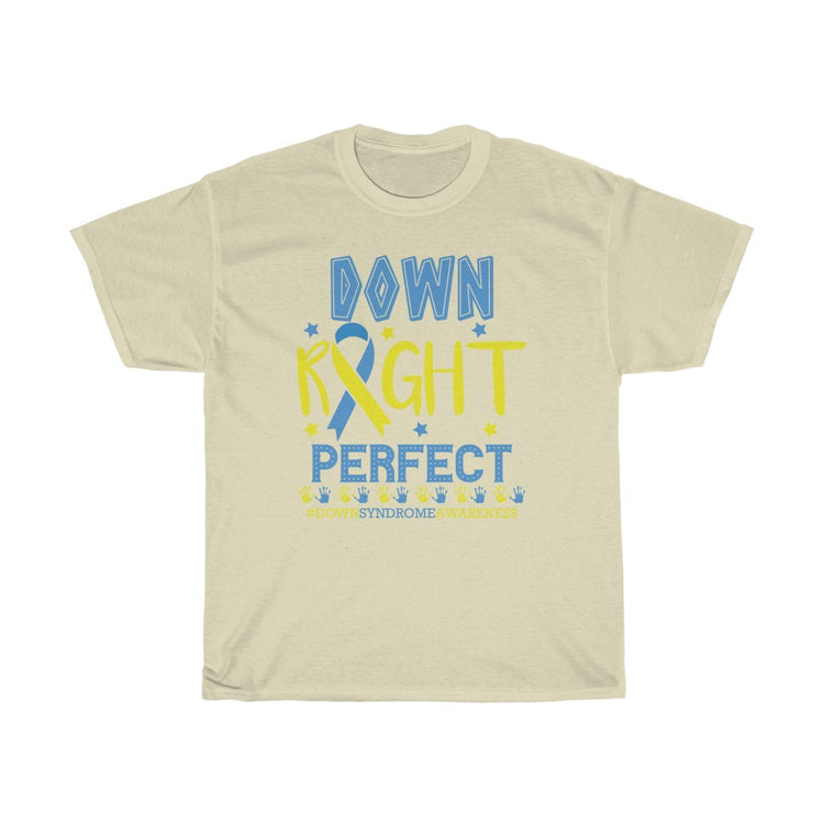 Novelty Down Right  Down Syndrome Brain Mind Illness Battle Humorous