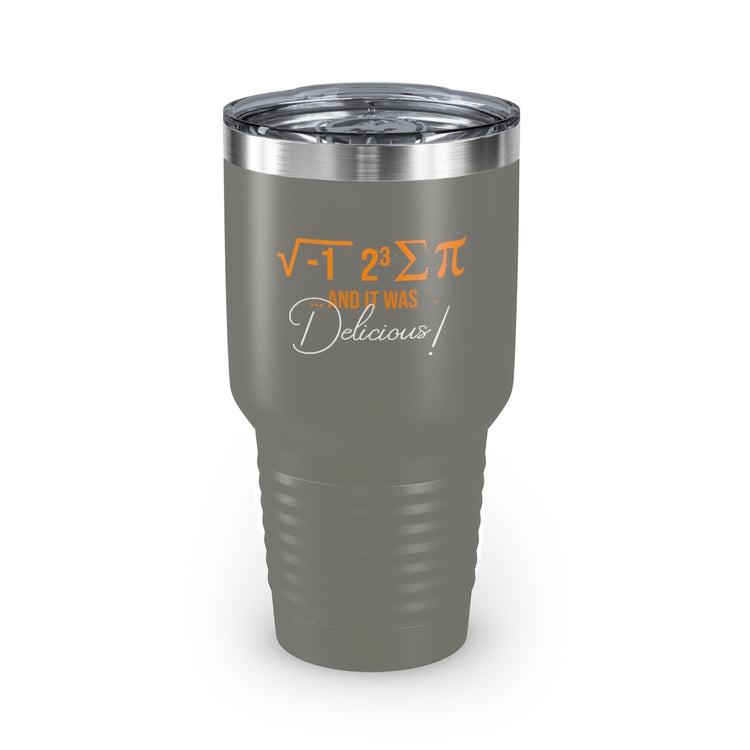 30oz Tumbler Stainless Steel Colors Hilarious Pies Calculations Computation Math Solving Problem Novelty Figuring