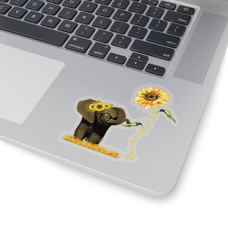 Sticker Decal You are My Sunshine Cute Elephant Kindness Stickers For Laptop Car