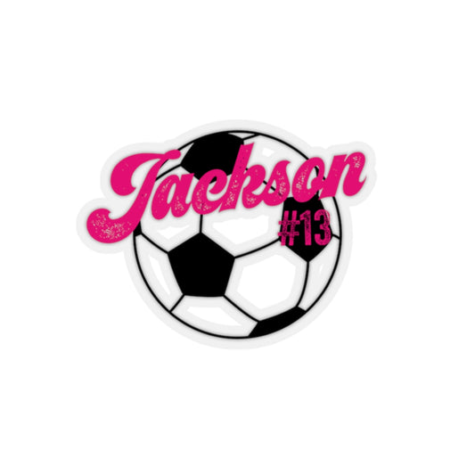 Sticker Decal Jackson #13 Soccer Mom Stickers For Laptop Car
