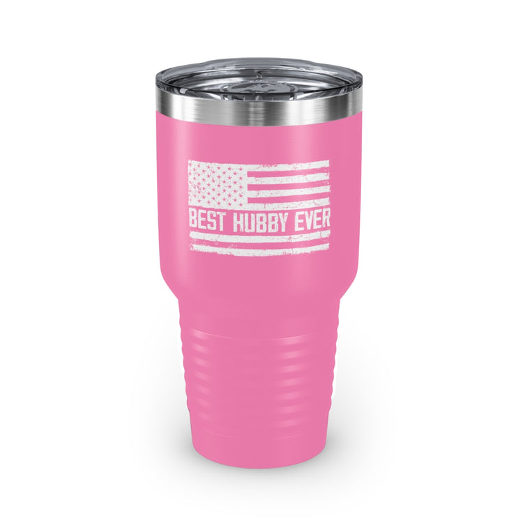 30oz Tumbler Stainless Steel Colors Supportive Husband Boyfriend Marriage Patriotic Humorous Couple Wedding Anniversary Boyfriend