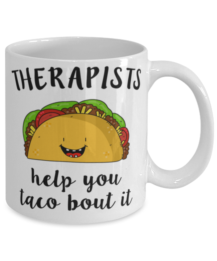 Coffee Mug Funny Inspirational Help Taco aBout It Nacho Sayings