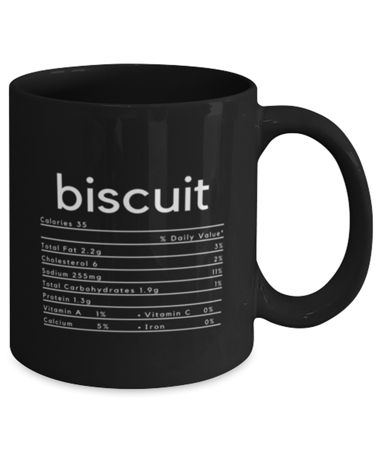 Coffee Mug Funny Biscuit Nutrition Facts Cookie