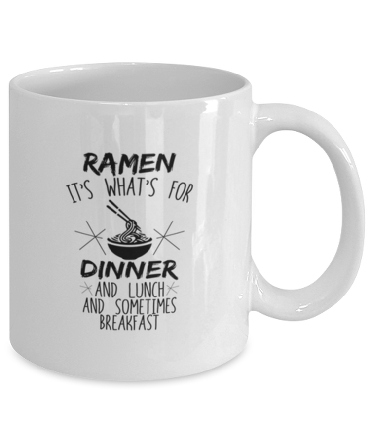 Coffee Mug Funny Ramen Dinner Lunch Japanese Food