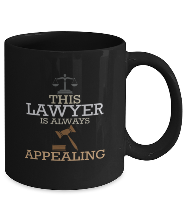Coffee Mug Funny This Lawyer is always appealing attorney