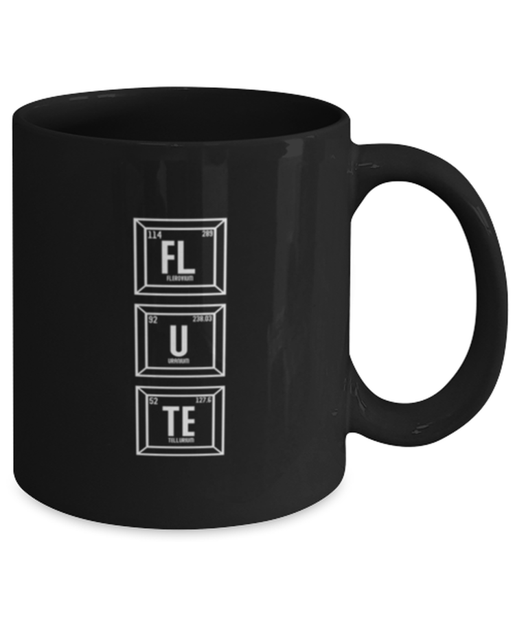 Coffee Mug Funny Flute periodic Table Music Instrument