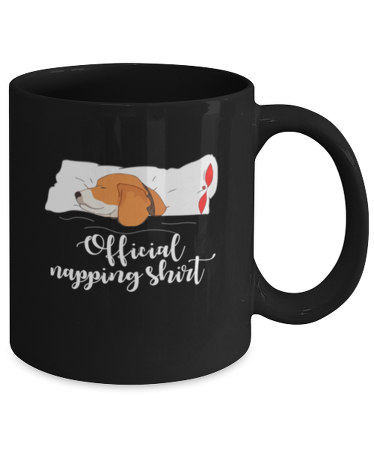 Coffee Mug Funny Official Napping Beagle Dog Lover