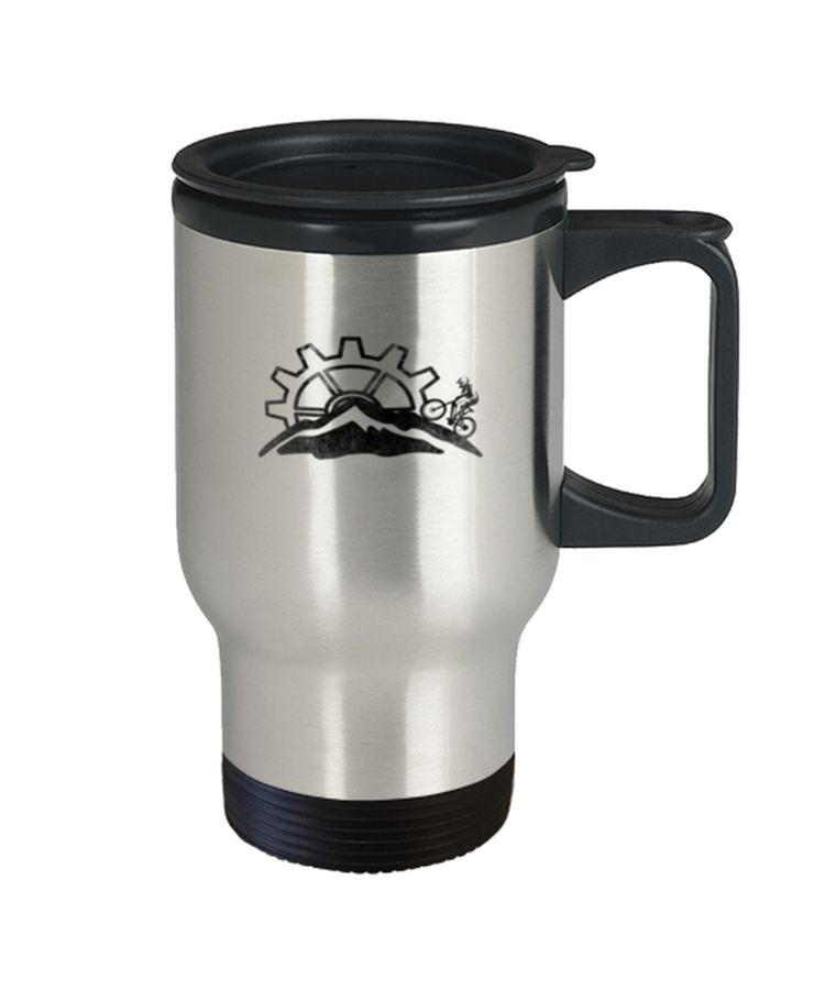 Coffee Travel Mug Funny Mountain Biking Gear