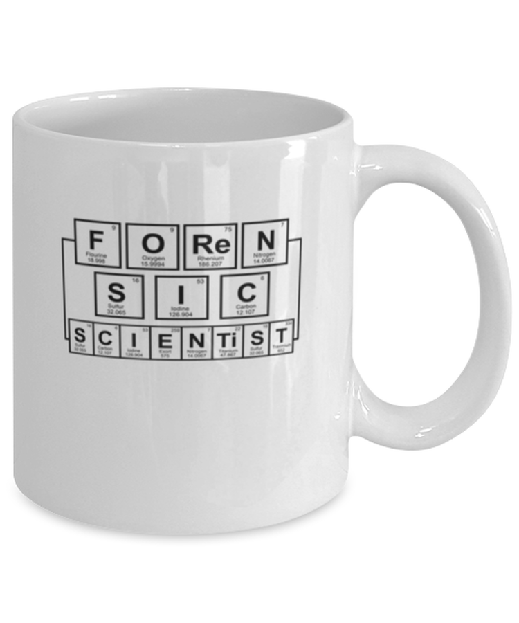 Coffee Mug Funny Forensic Scientist Crime Investigator