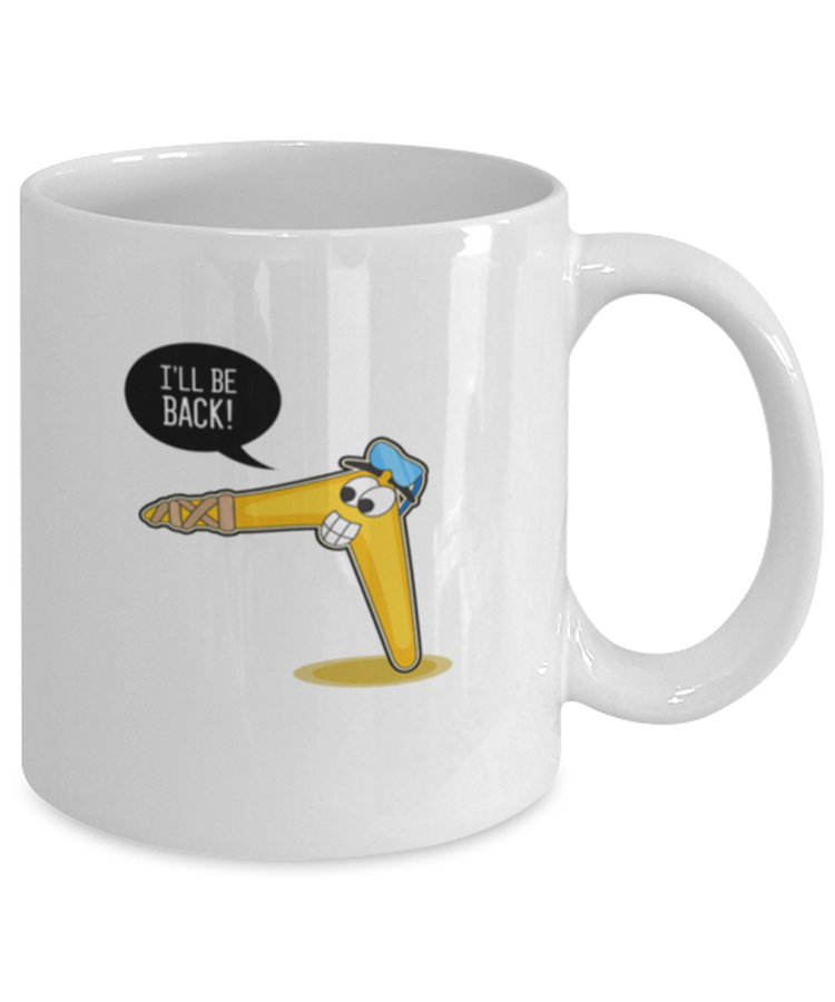 Coffee Mug Funny I'll Be Back Boomerang Sports