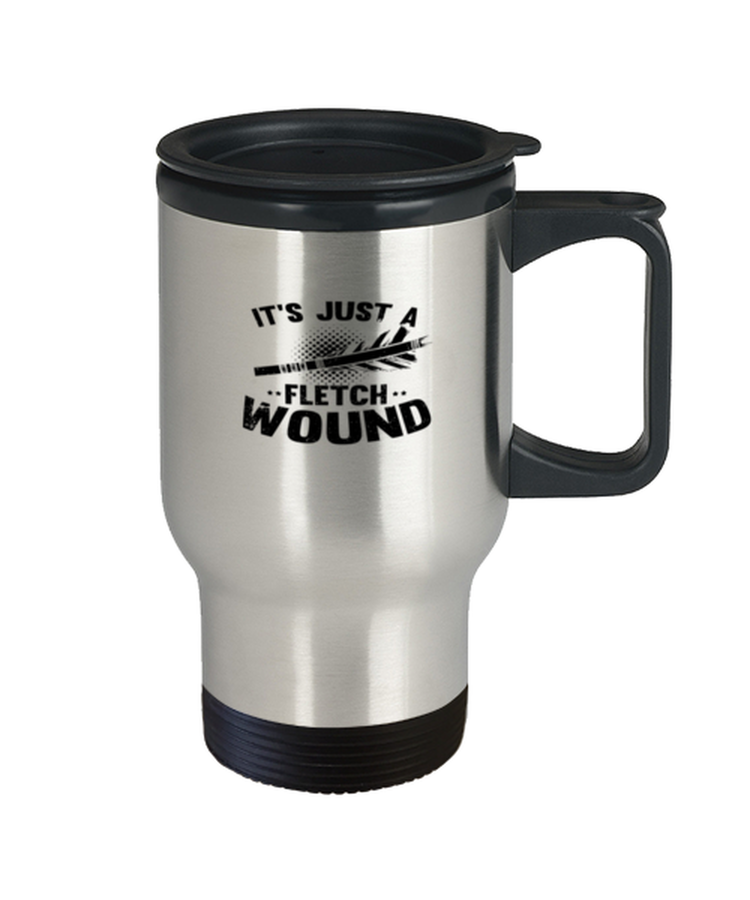 Coffee Travel Mug Funny Archery Girl Athlete