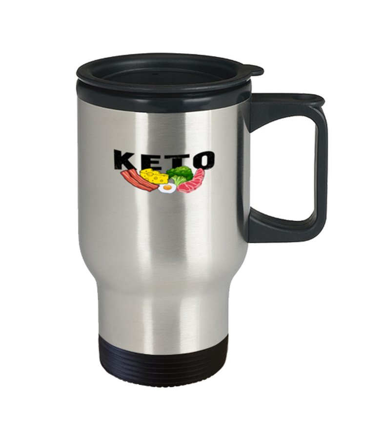 Coffee Travel Mug Funny Keto Low-Carb Diet ketogenic