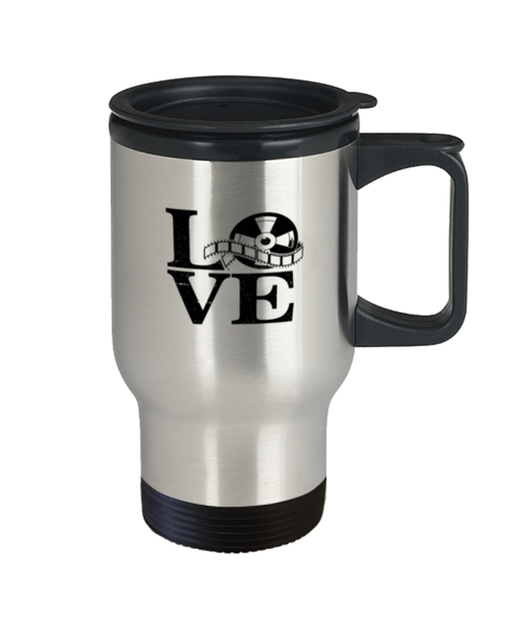 Coffee Travel Mug Funny I Love Movies Filmmaker