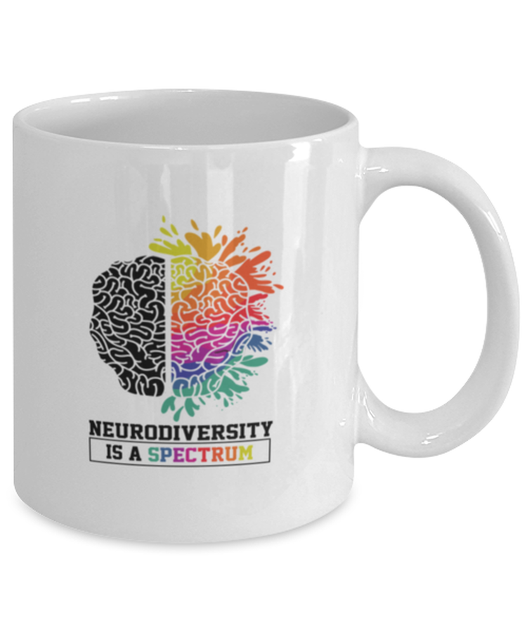 Coffee Mug Funny Brain Neurodiversity Autism