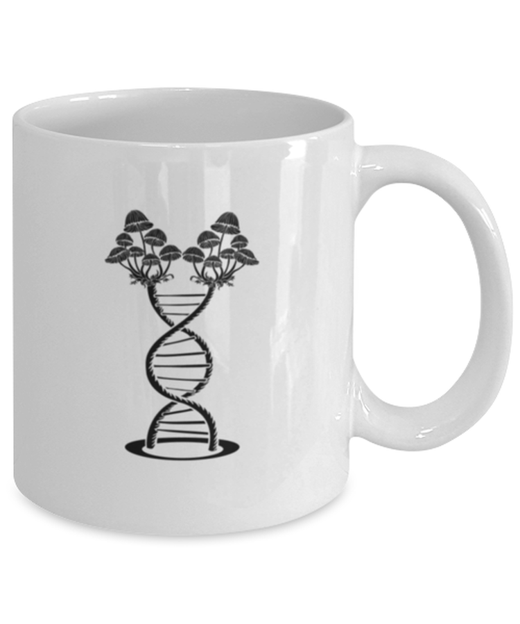 Coffee Mug Funny Mushroom  DNA Mycology