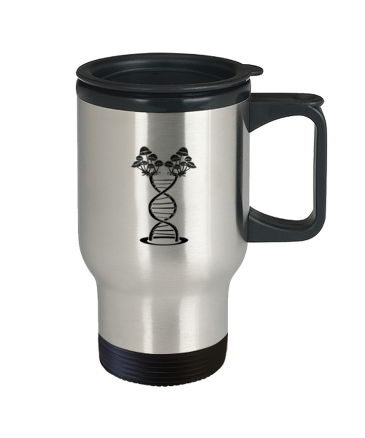 Coffee Travel Mug Mushroom  DNA Mycology