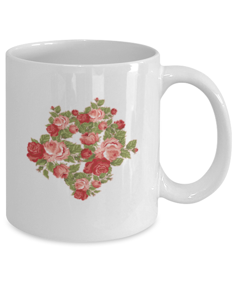 Coffee Mug Funny Roses Flower Floral