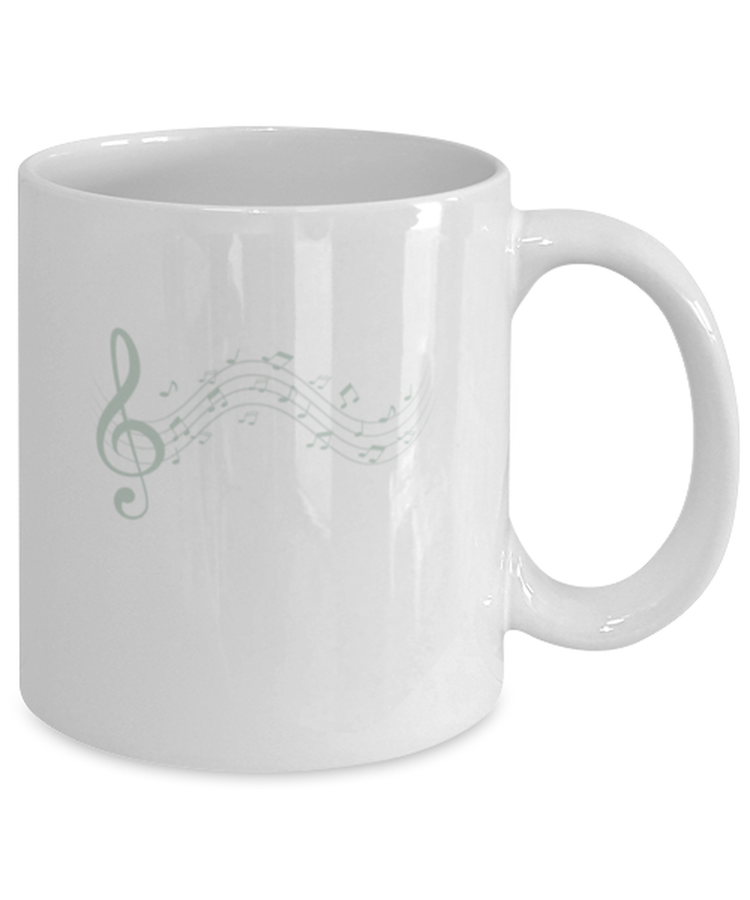 Coffee Mug Funny Music Note Musician