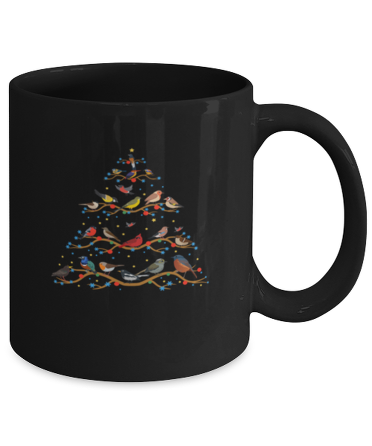 Coffee Mug Funny  Birds Christmas Tree  Birdkeeping Animals