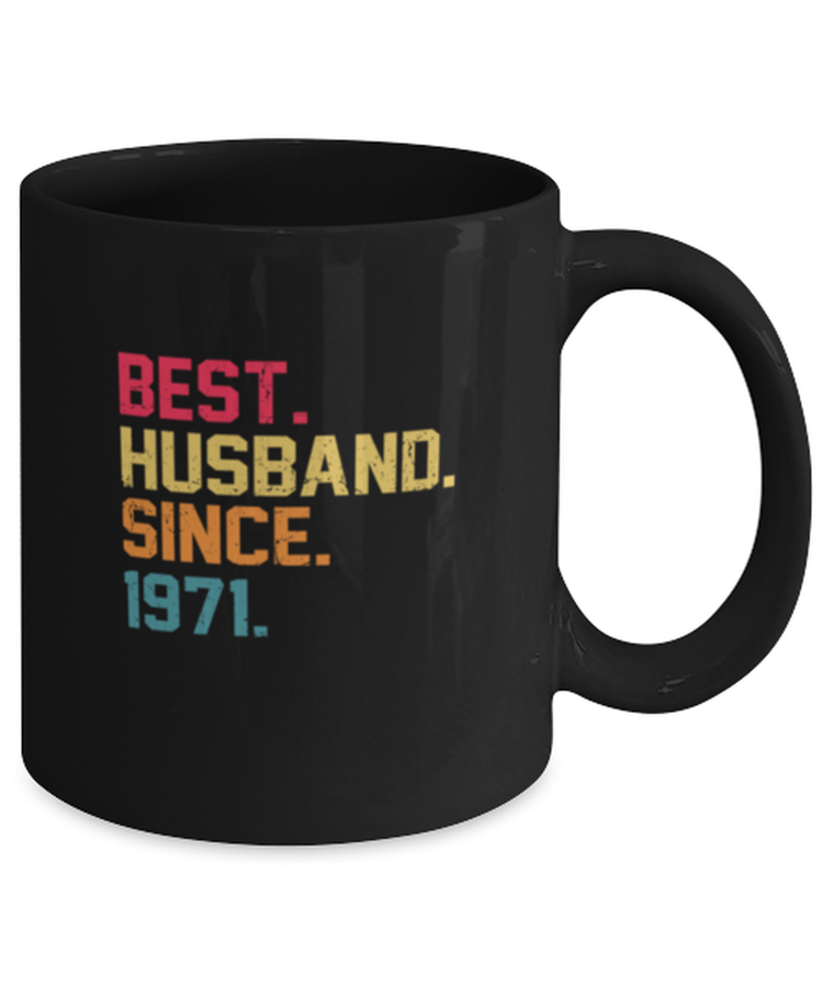 Coffee Mug Funny Best Husband Since 1971