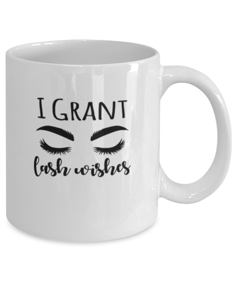 Coffee Mug Funny I Grant Cash Wishes Eye Lashes