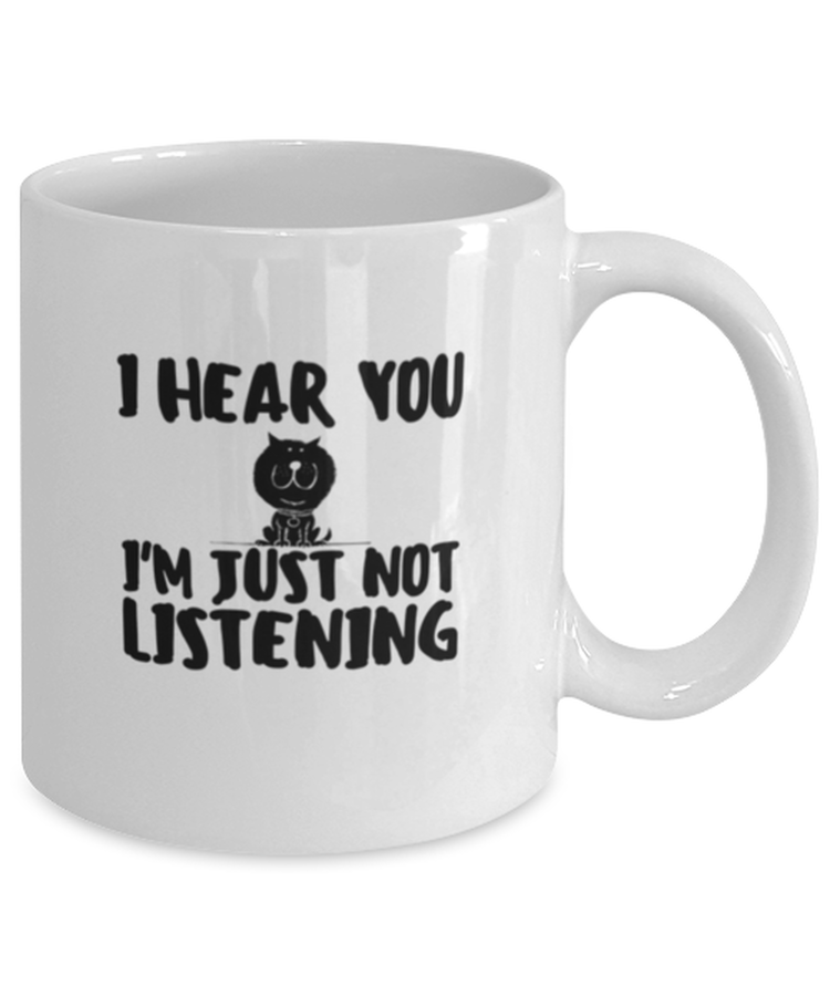 Coffee Mug Funny I Hear You I'm Just Not Listening West Highland Terrier