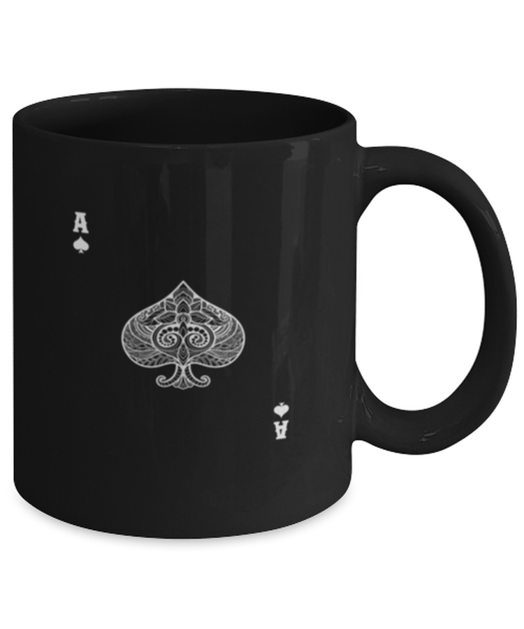 Coffee Mug Funny Ace Of Spades Card Games