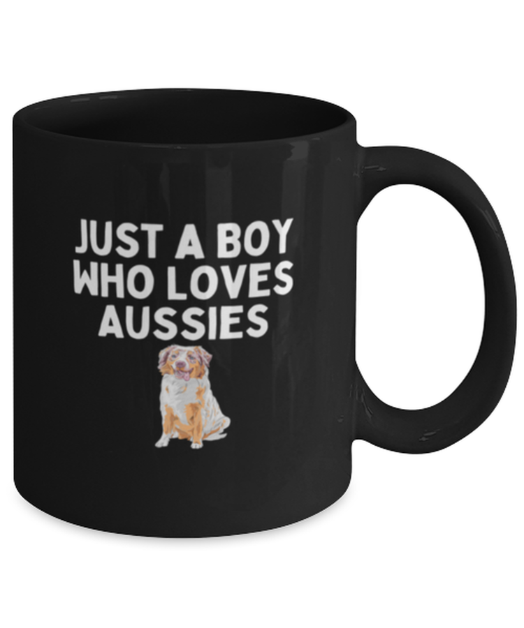 Coffee Mug Funny Just A boy who loves Aussies