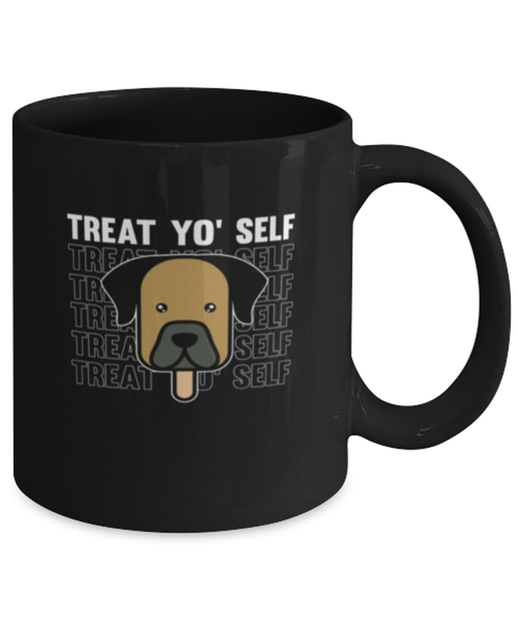 Coffee Mug Funny Treat Yo Selt dog Lover ice cream Dog Breed