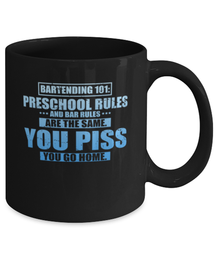 Coffee Mug Funny Bartending 101