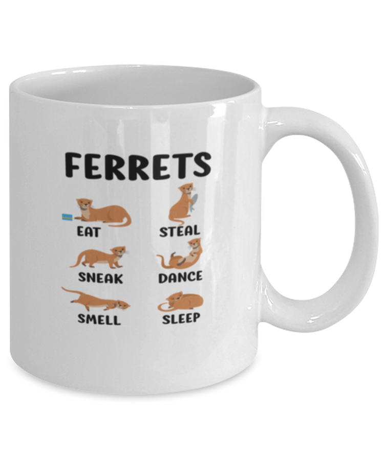 Coffee Mug Funny Ferrets