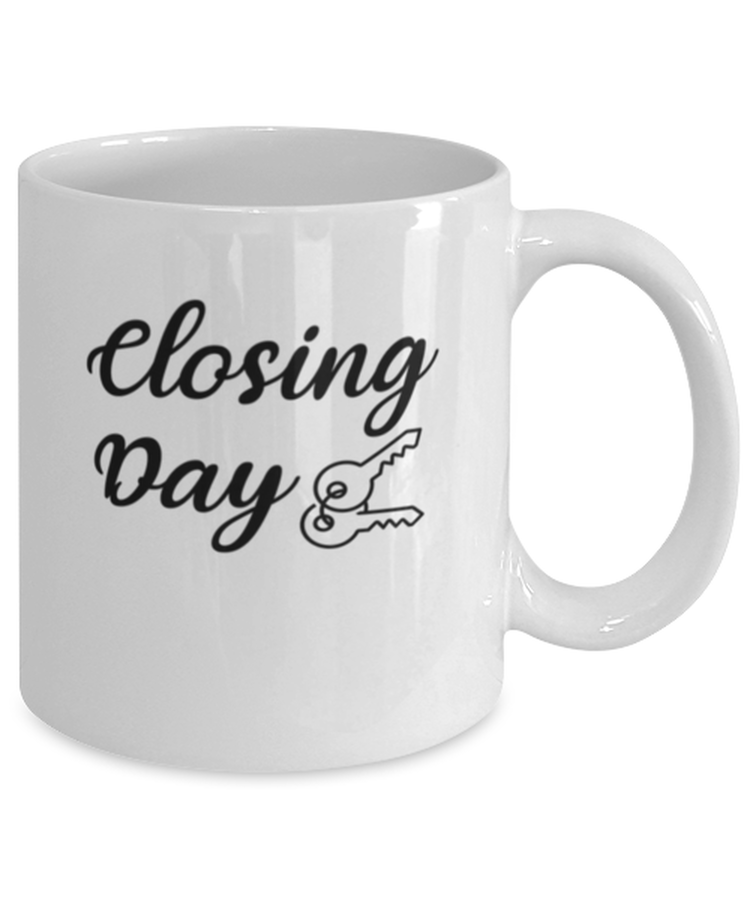 Coffee Mug Funny Closing Day Keys