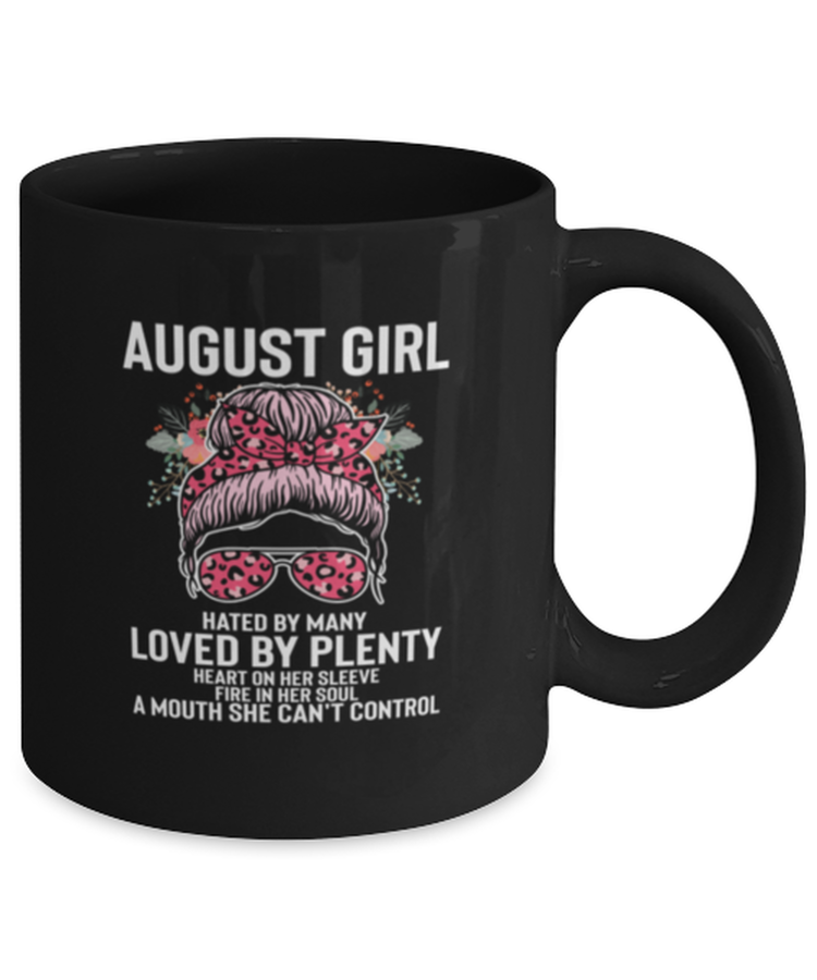 Coffee Mug Funny August Girl Birthday Sassy Womens