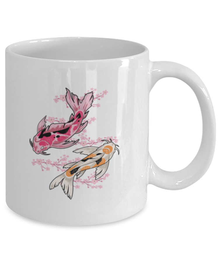 Coffee Mug Funny Japanese Fish Koi