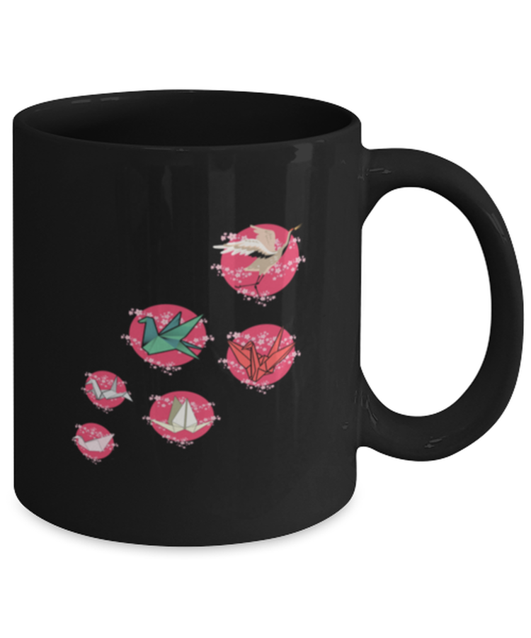 Coffee Mug Funny Japanese Culture Bird Origami