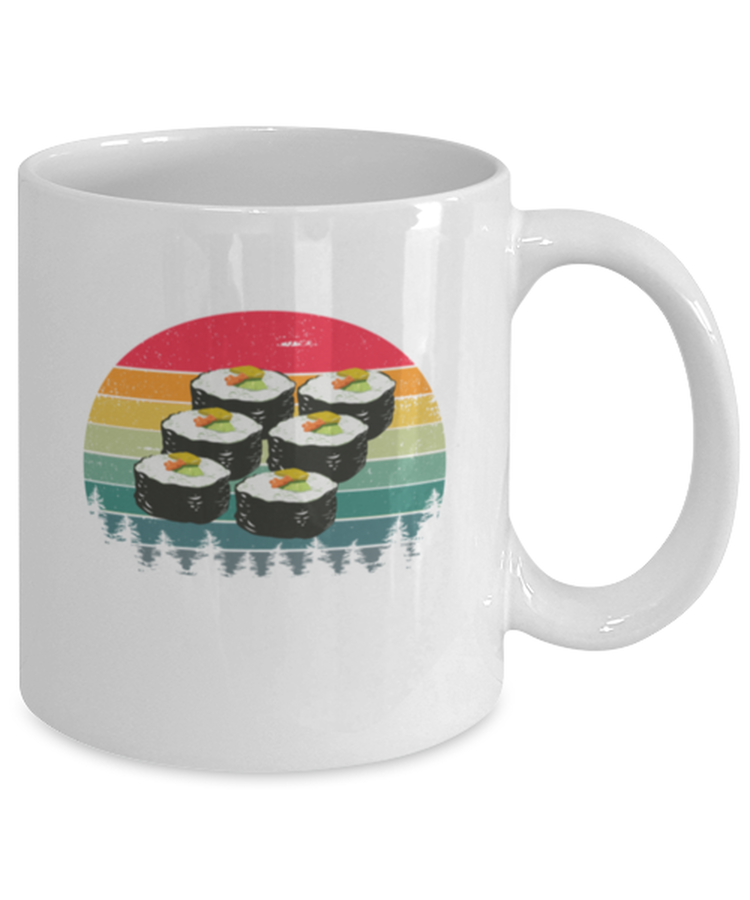 Coffee Mug Funny Sushi Roll Sashimi Lover