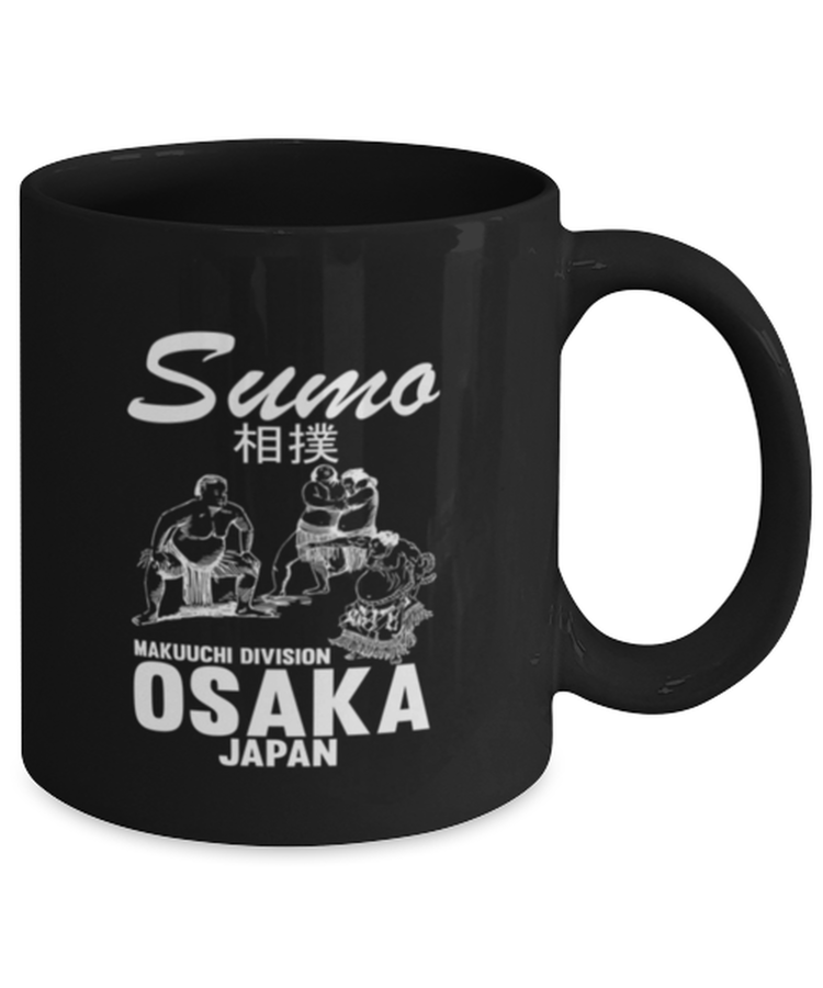 Coffee Mug Funny Sumo Wrestling Osaka Japan