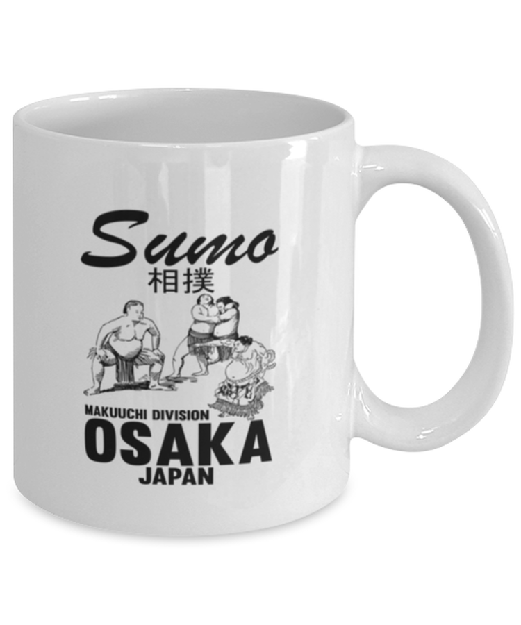 Coffee Mug Funny Sumo Wrestling Osaka Japan