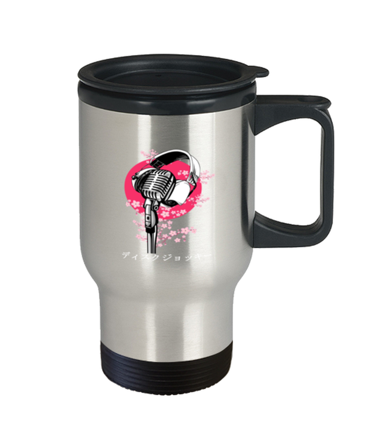 Coffee Travel Mug Funny Japanese Dj Radio