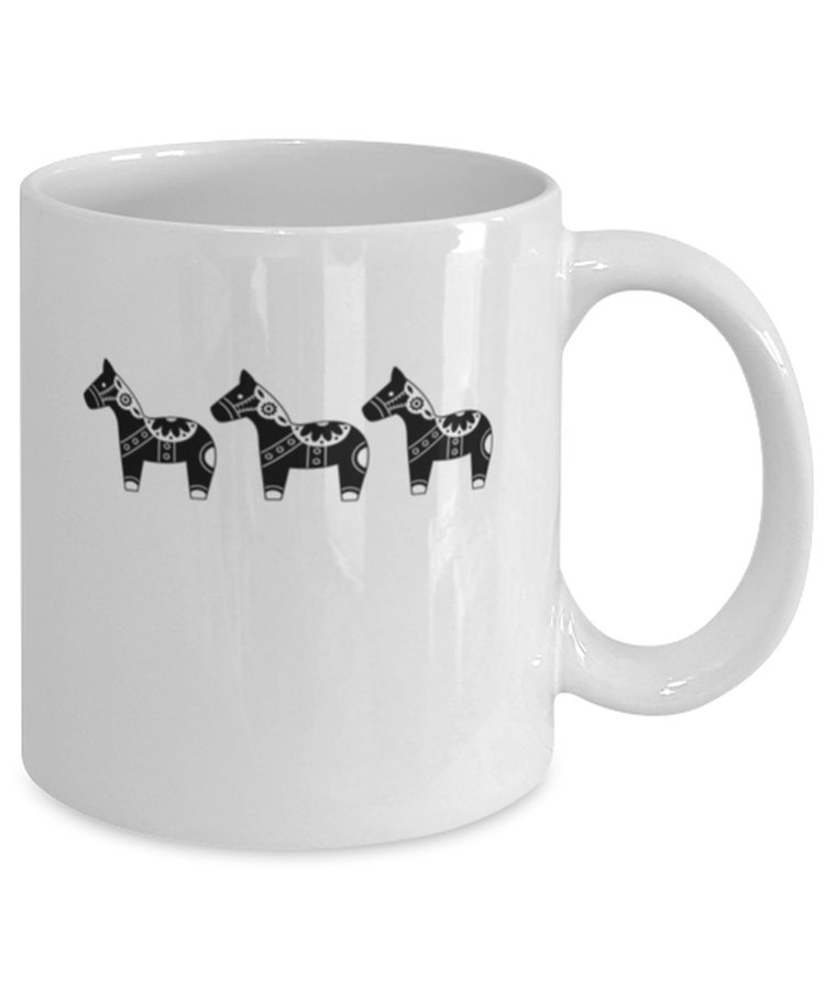 Coffee Mug Funny Swedish Dala Horse