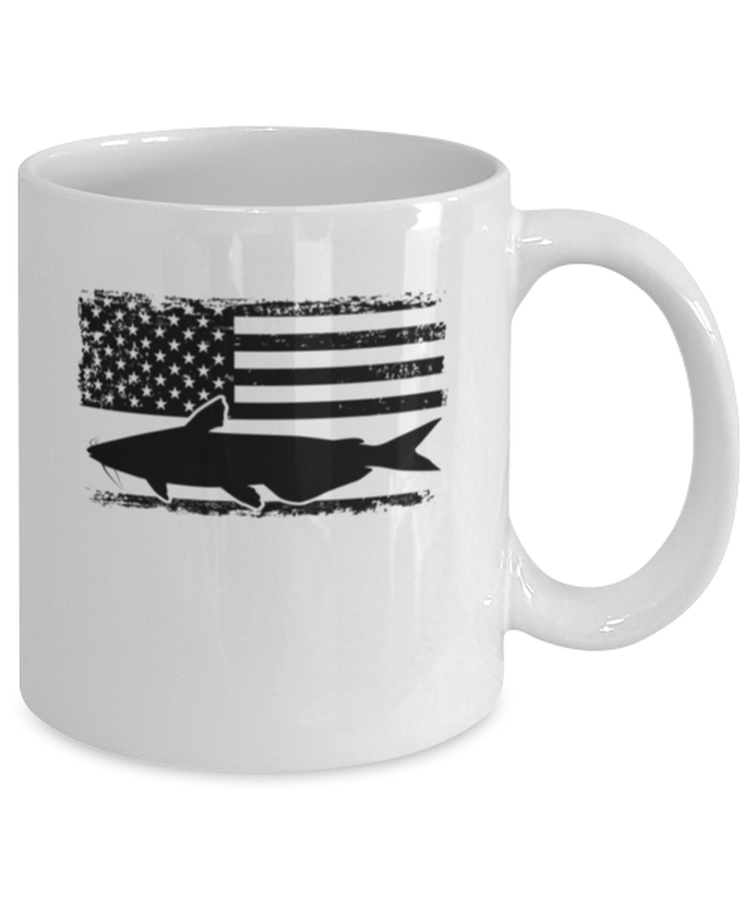 Coffee Mug Funny Catfishing American Flag