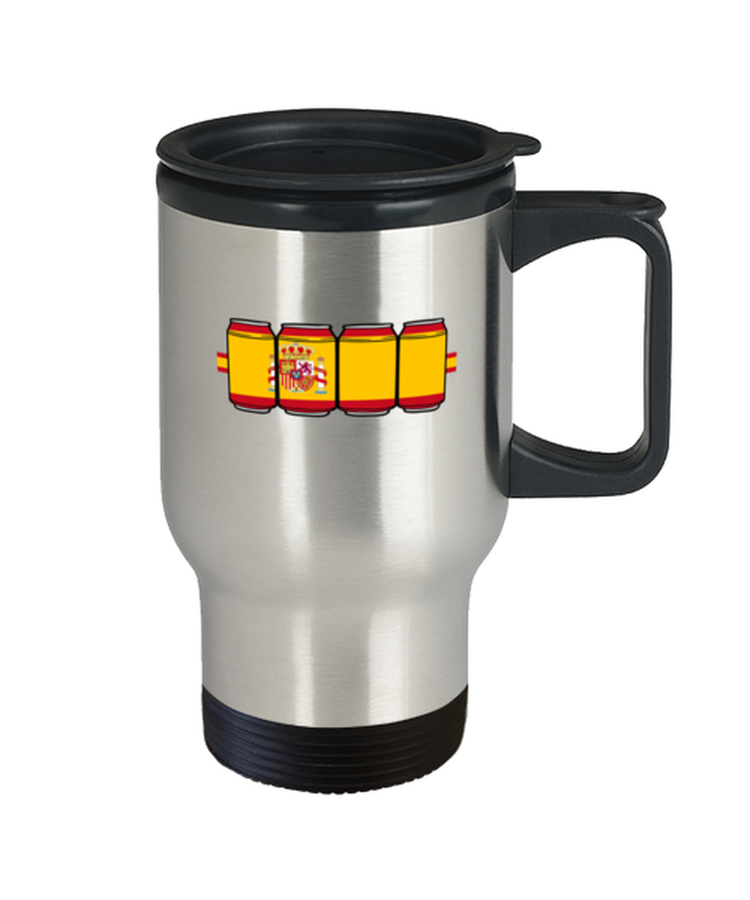 Coffee Travel Mug Funny Spanish Beer Patrio