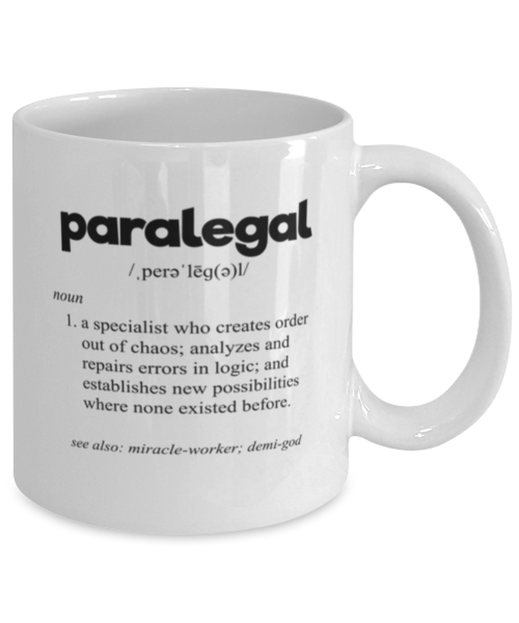 Coffee Mug Funny Paralegal Legal Assistant