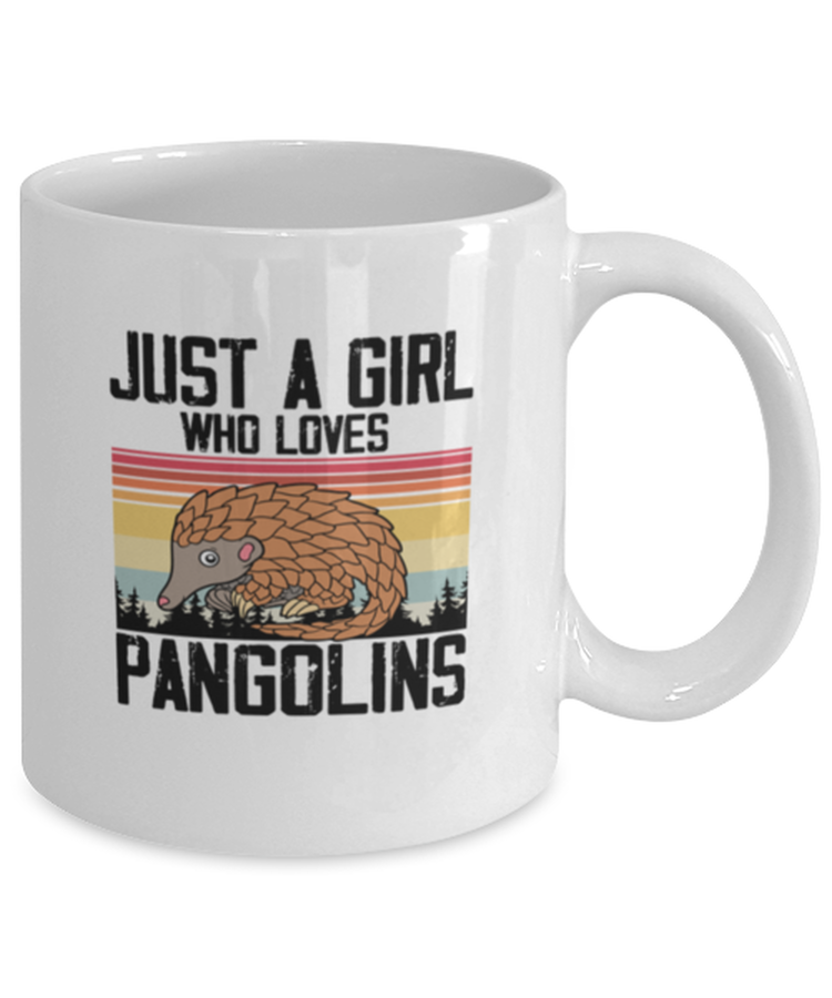 Coffee Mug Funny Just A Girl Who Loves Pangolins