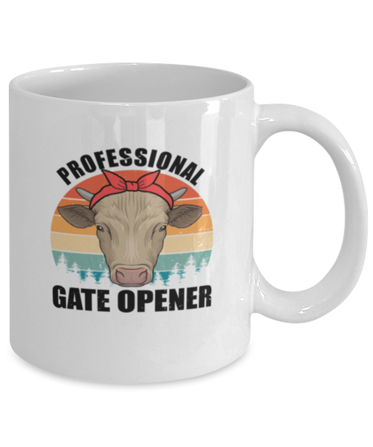 Coffee Mug Funny Professional Gate Opener